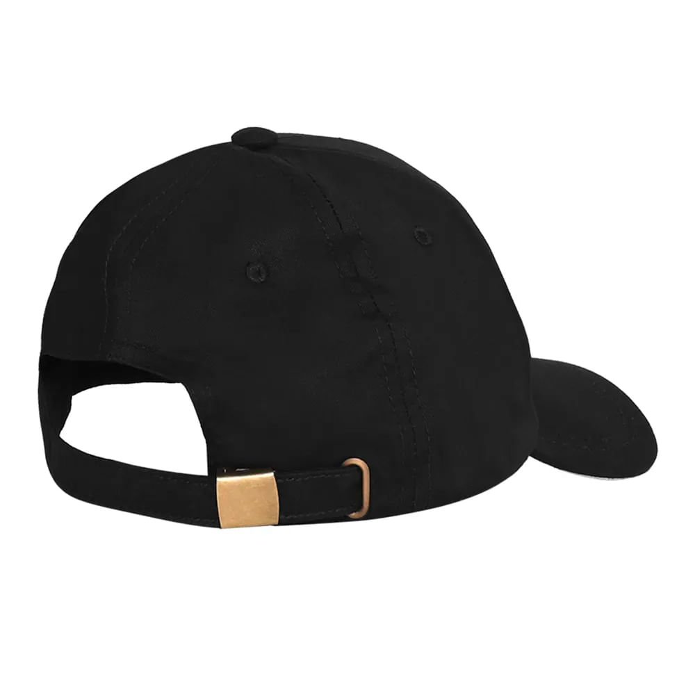 Boné Unissex Mizuno Prime Logo Preto/Cinza Claro Preto 3