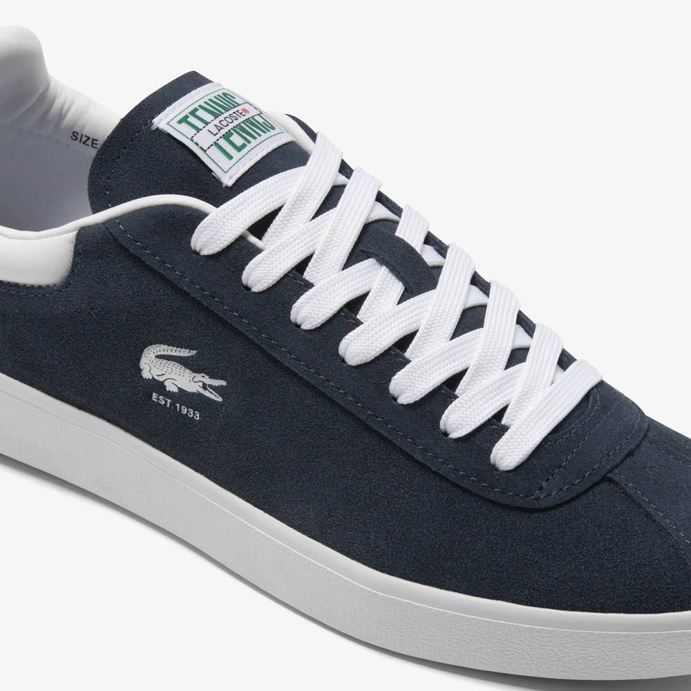 Tênis Masculino Lacoste Baseshot 1996 Marinho/Branco Marinho/Branco 5