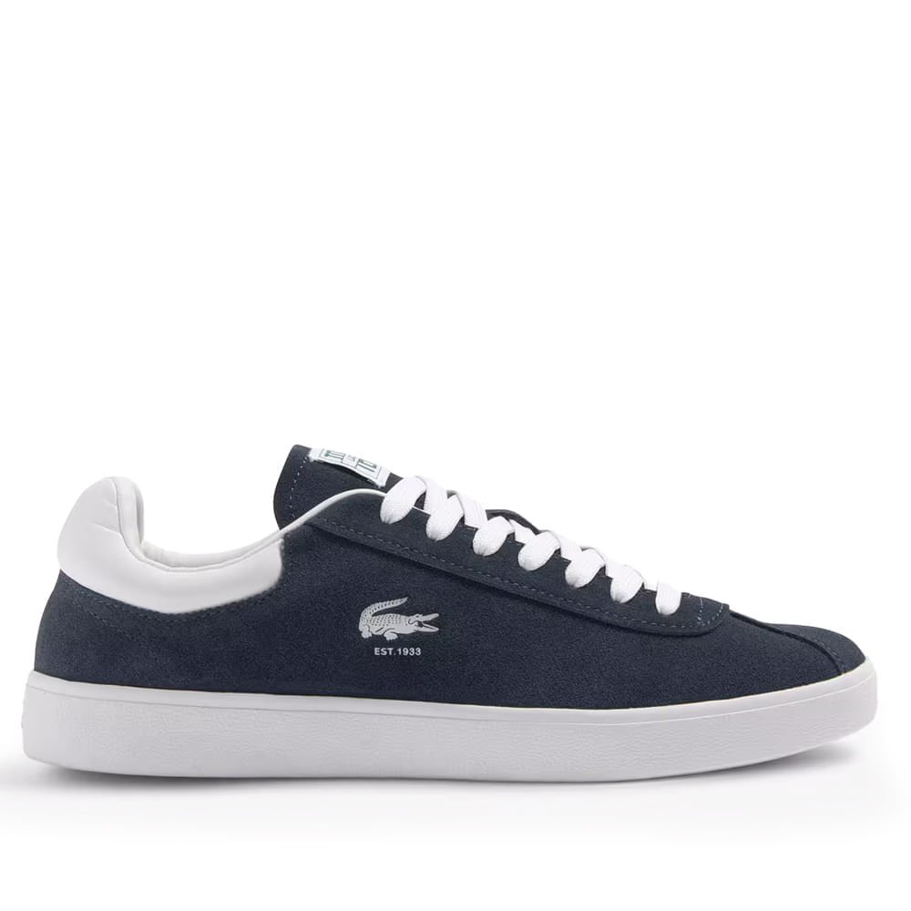Tênis Masculino Lacoste Baseshot 1996 Marinho/Branco Marinho/Branco 1