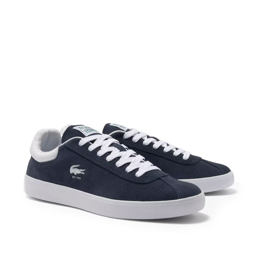 Tênis Masculino Lacoste Baseshot 1996 Marinho/Branco Marinho/Branco 3