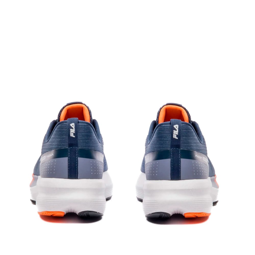 Tênis Masculino Fila Racer Fastpace Marinho/Laranja Marinho/Laranja 3