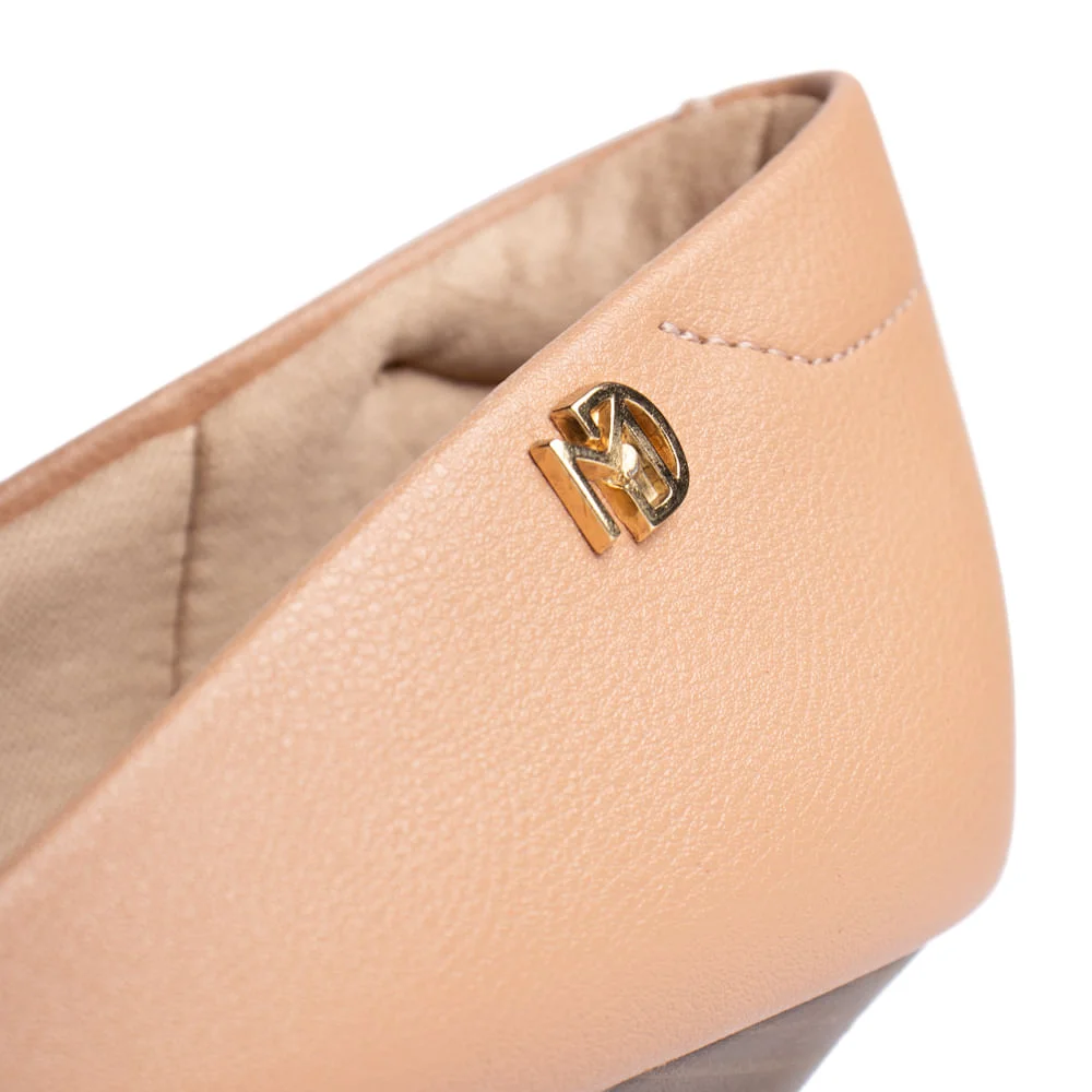 Scarpin Feminino Modare Napa Salto Baixo Nude Nude 5