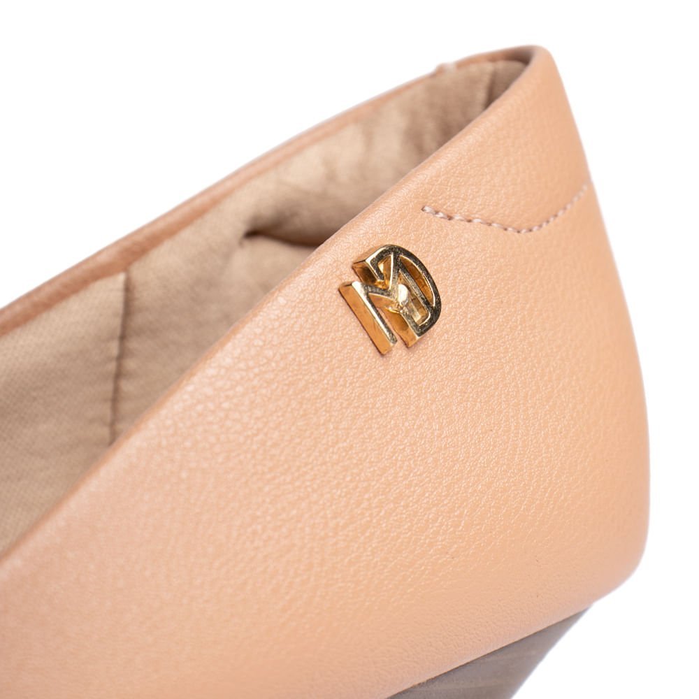 Scarpin Feminino Modare Napa Salto Baixo Nude Nude 6