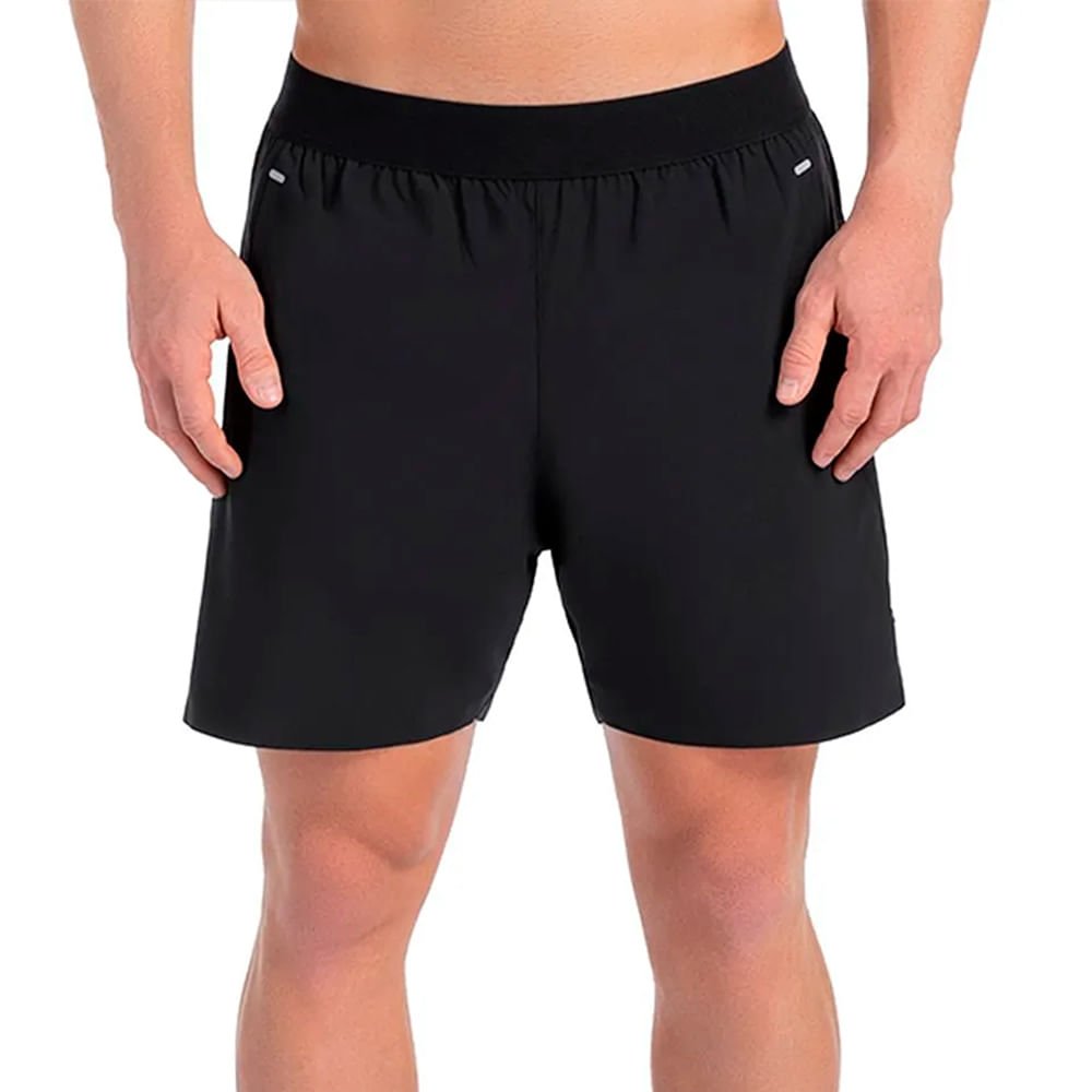 Bermuda Masculina Olympikus Ultra 2 Em 1 Dry Action Preto