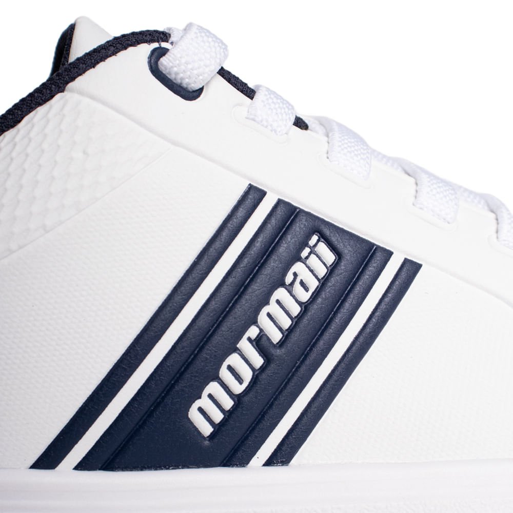 Tênis Masculino Mormaii Urban Malta Slip-On Branco/Marinho Branco/Marinho 5