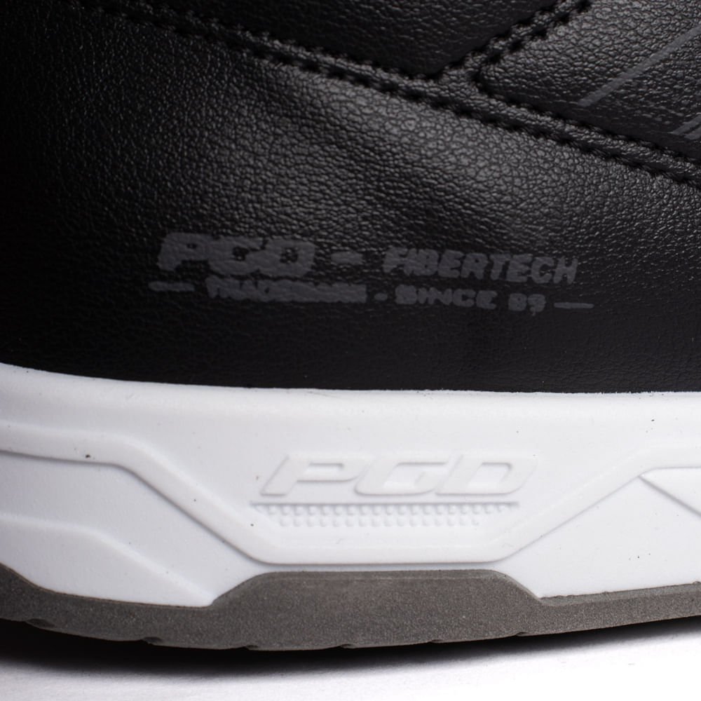 Sapatênis Masculino Pegada Microfibra Calce Fácil Preto Preto 5