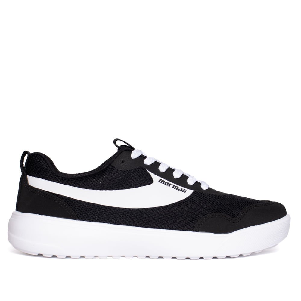 Tênis Masculino Mormaii Flexer Preto/Branco