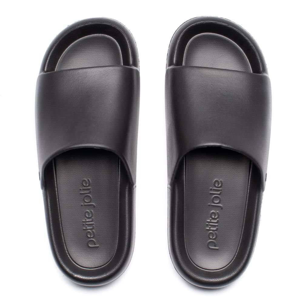 Chinelo Feminino Petite Jolie Slide EVA Preto