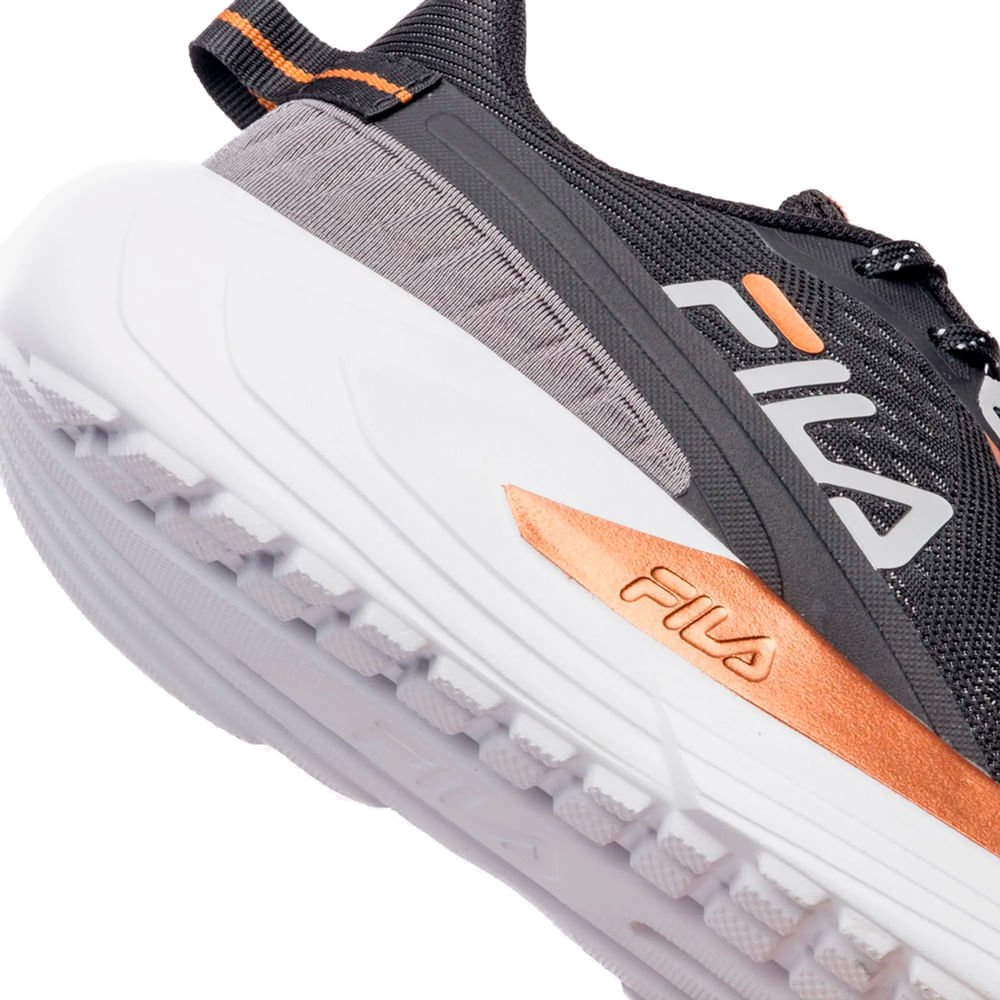 Tênis Feminino Fila Diffusion Fusion Mesh Preto/Dourado Preto/Dourado 5