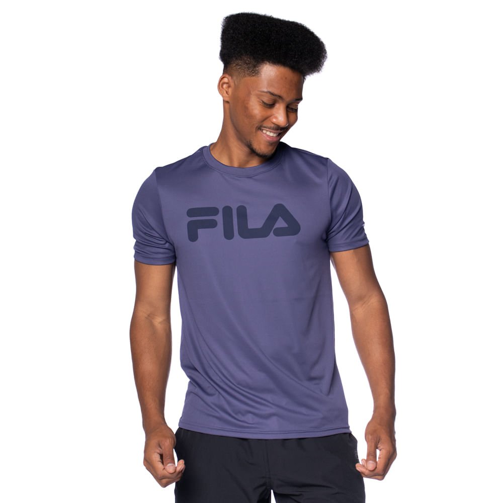 Camiseta Masculina Fila Basic Sports II Marinho