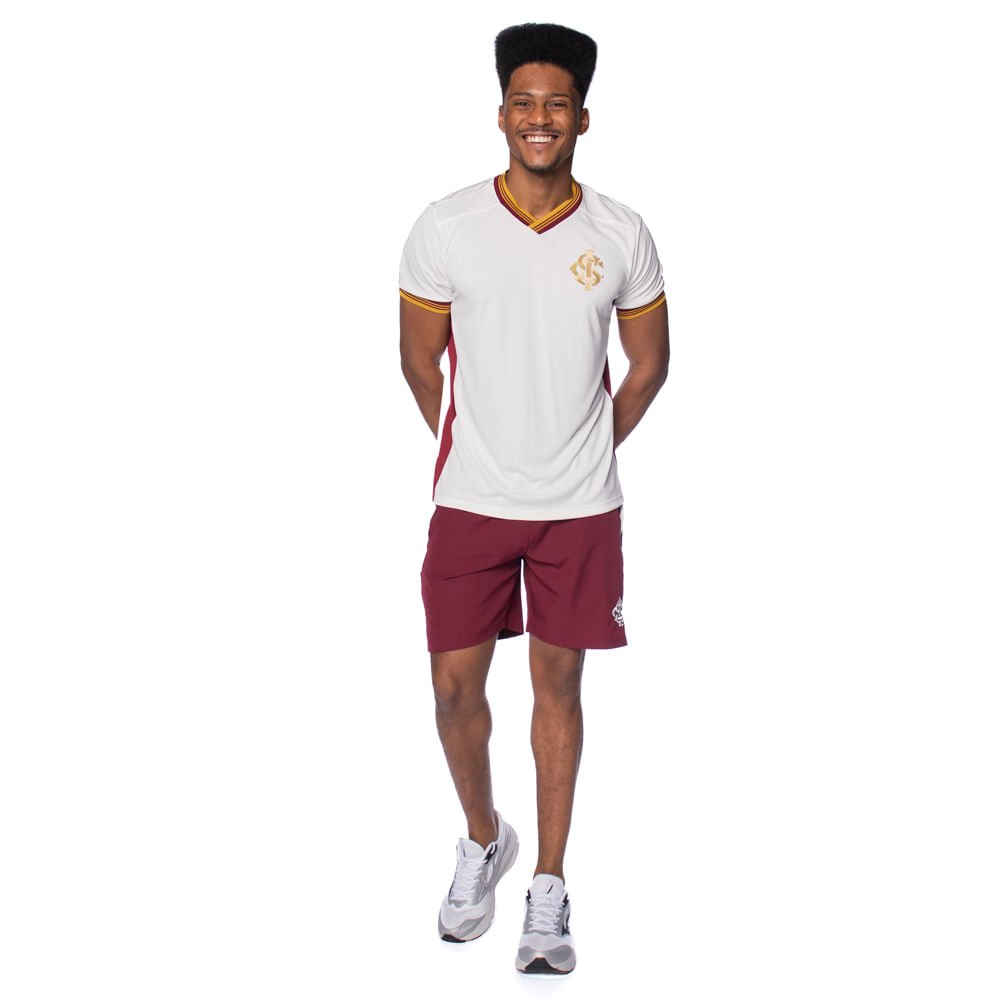 Calção Masculino Betel Internacional 1909 Vinho/Branco Vinho 4