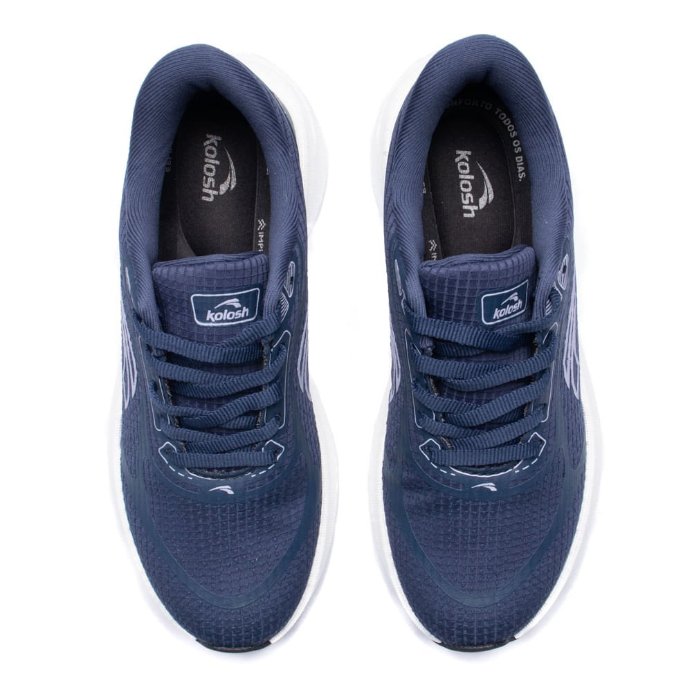 Tênis Feminino Kolosh Esportivo Frequency Marinho Marinho 4