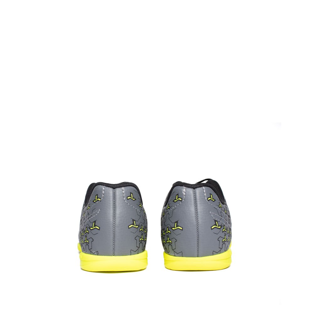 Chuteira Infantil Umbro Class Neo Jr Futsal Cinza/Verde Cinza/Verde 3