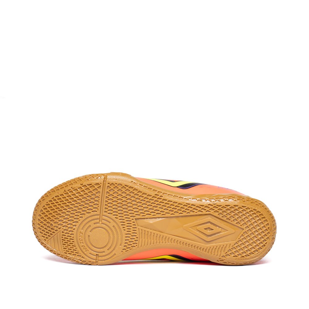 Chuteira Infantil Umbro Futsal Fast II JR Laranja/Roxo Laranja 2