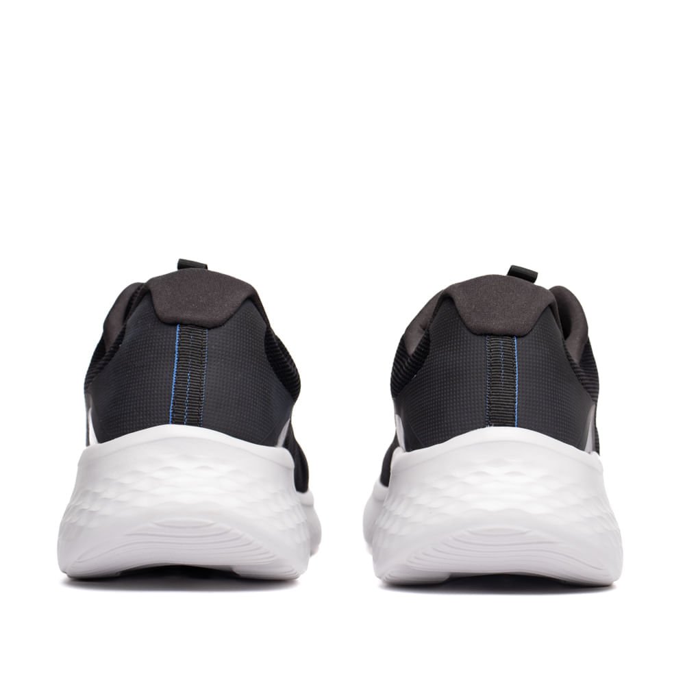 Tênis Masculino Skechers Lite Pro Ledger Preto/Azul Preto/Azul 3