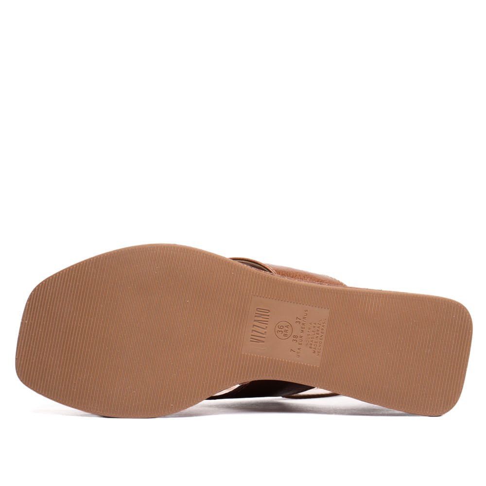 Sandália Feminina Vizzano Anabela Napa Calf Marrom Marrom 2