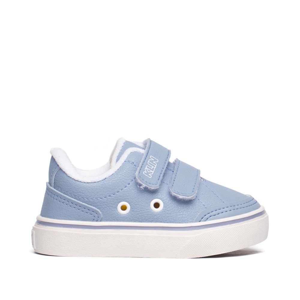 Tênis Infantil Klin Napa Azul/Branco