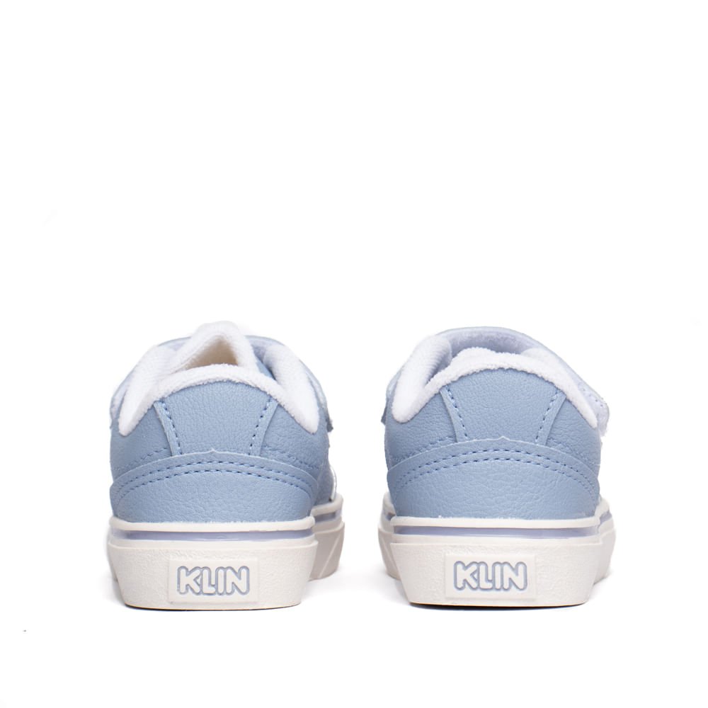 Tênis Infantil Klin Napa Azul/Branco Azul/Branco 3