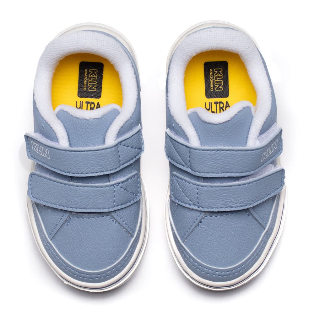 Tênis Infantil Klin Napa Azul/Branco Azul/Branco 4