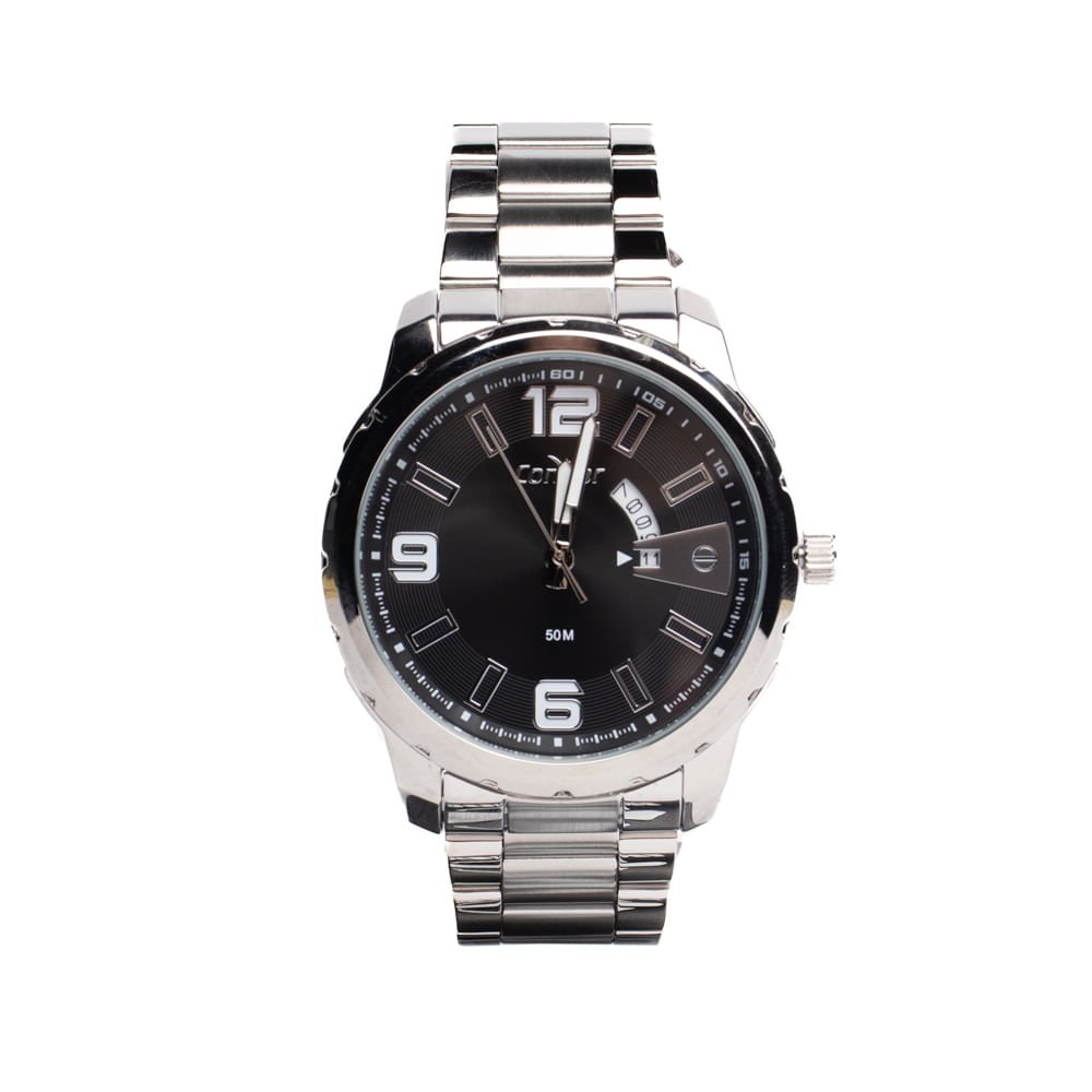 Relógio Masculino Condor Analógico CO2115NCB/4P Prata