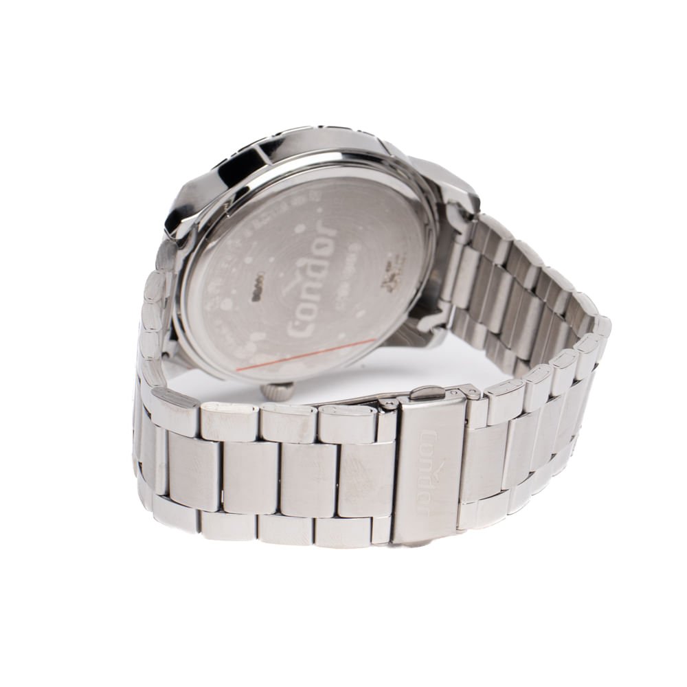 Relógio Masculino Condor Analógico CO2115NCB/4P Prata Prata 2