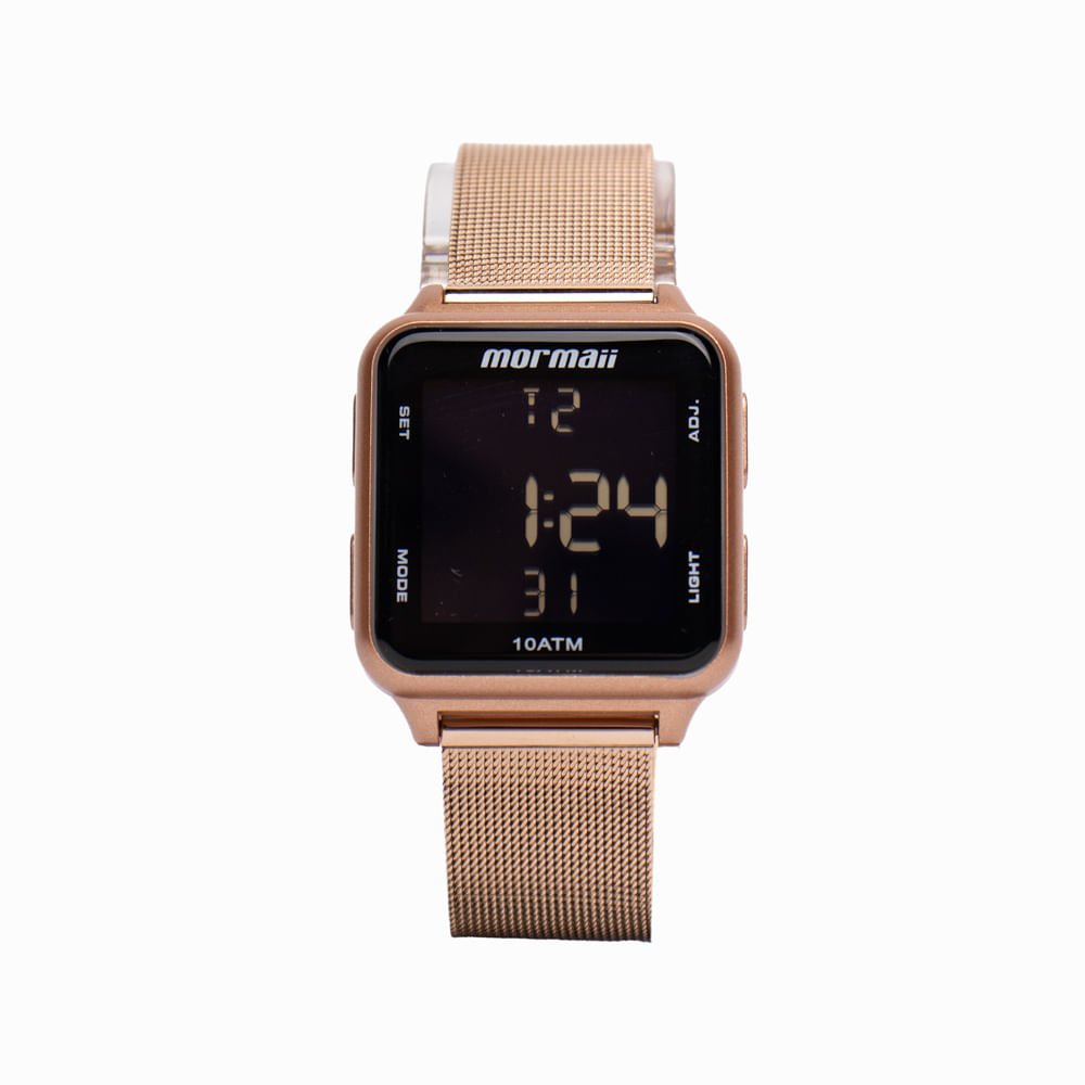 Relógio Feminino Mormaii Digital MO21800/79 Rosê