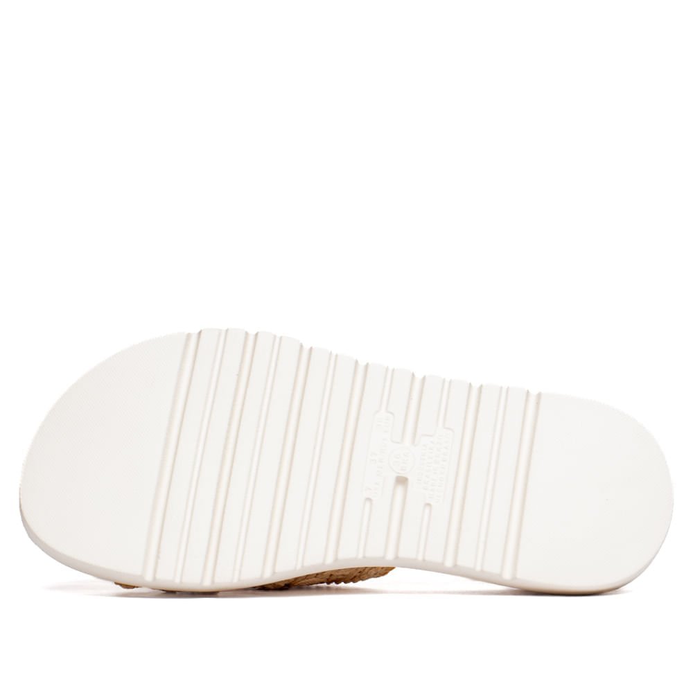 Tamanco Feminino Modare Gáspia Bordada Bege/Branco Bege/Branco 2