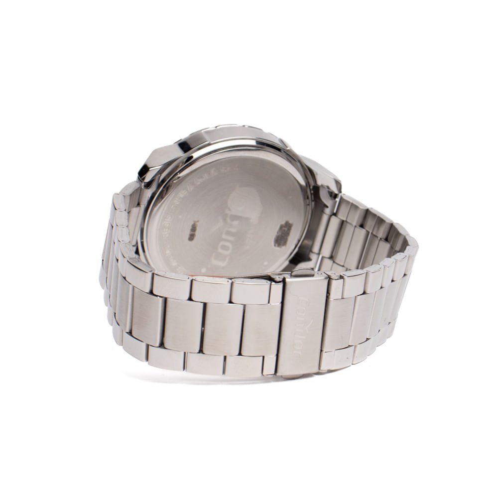 Relógio Masculino Condor Analógico CO2115NCB/K4K Prata Prata 2