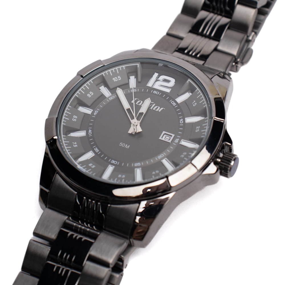 Relógio Masculino Condor Analógico CO2115NCJ/4F Prata Prata 2