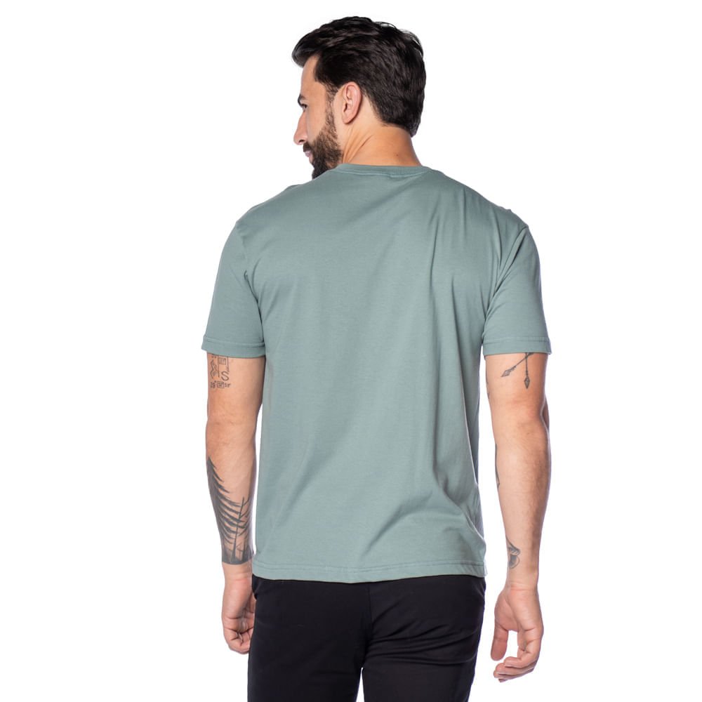 Camiseta Masculina Nicoboco Estampa Surf Verde Claro Verde Claro 2