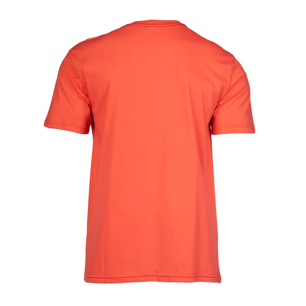 Camiseta Masculina Nicoboco Logo Cursivo Coral Coral 2