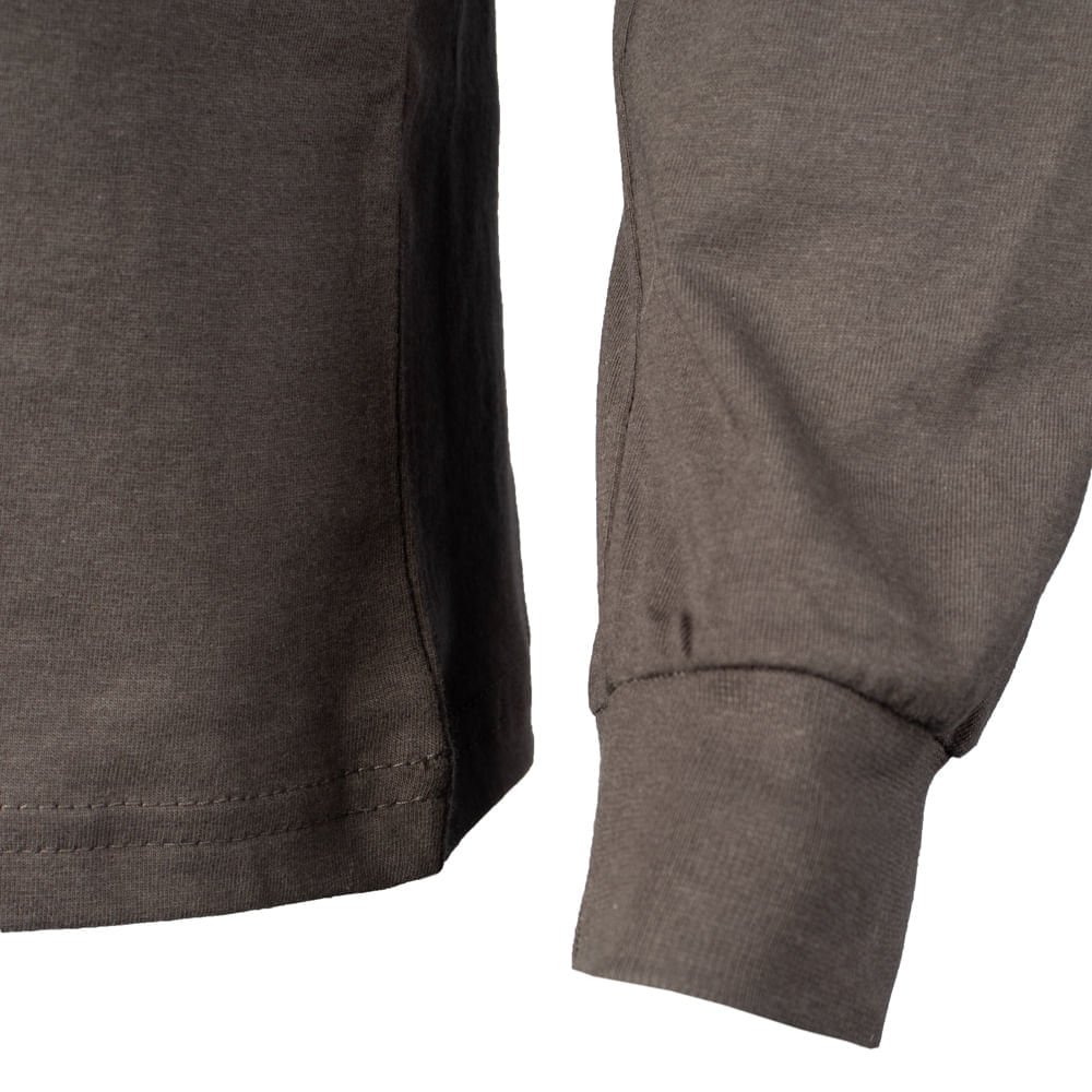 Camiseta Masculina Nicoboco Manga Longa Estampa Costas Cinza Escuro Cinza Escuro 5