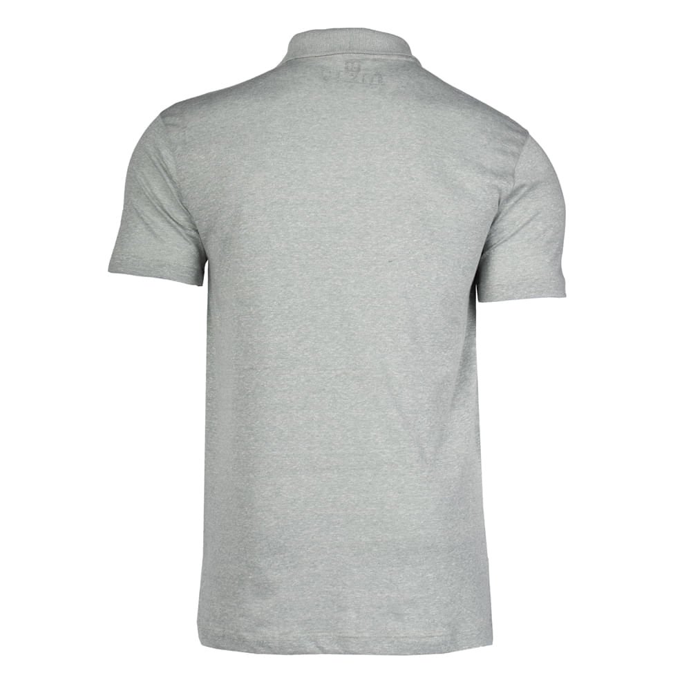 Camisa Polo Masculina Nicoboco Slim Fit Logo Verde Cinza 2