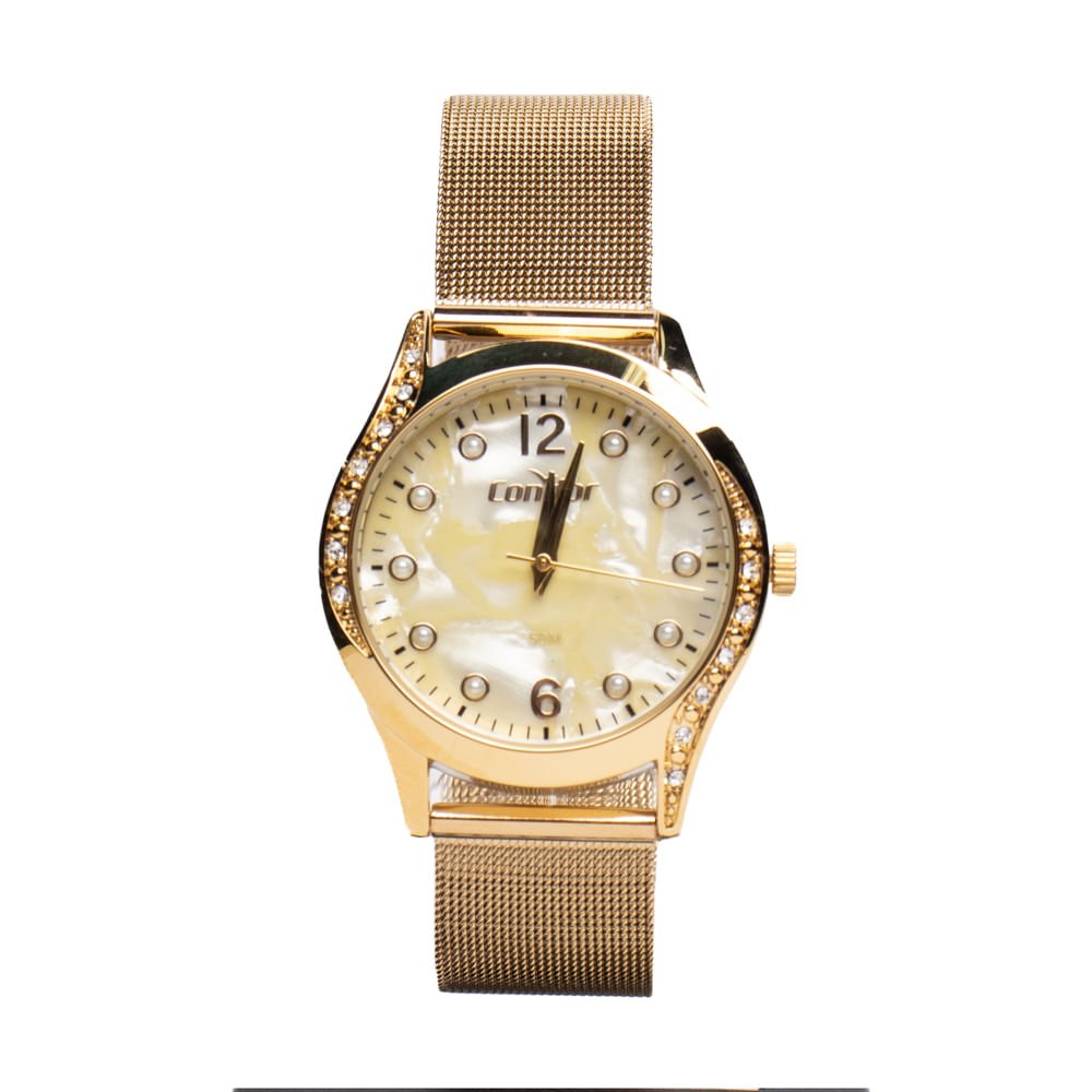 Relógio Feminino Condor Analógico CO2035NSU4X Dourado