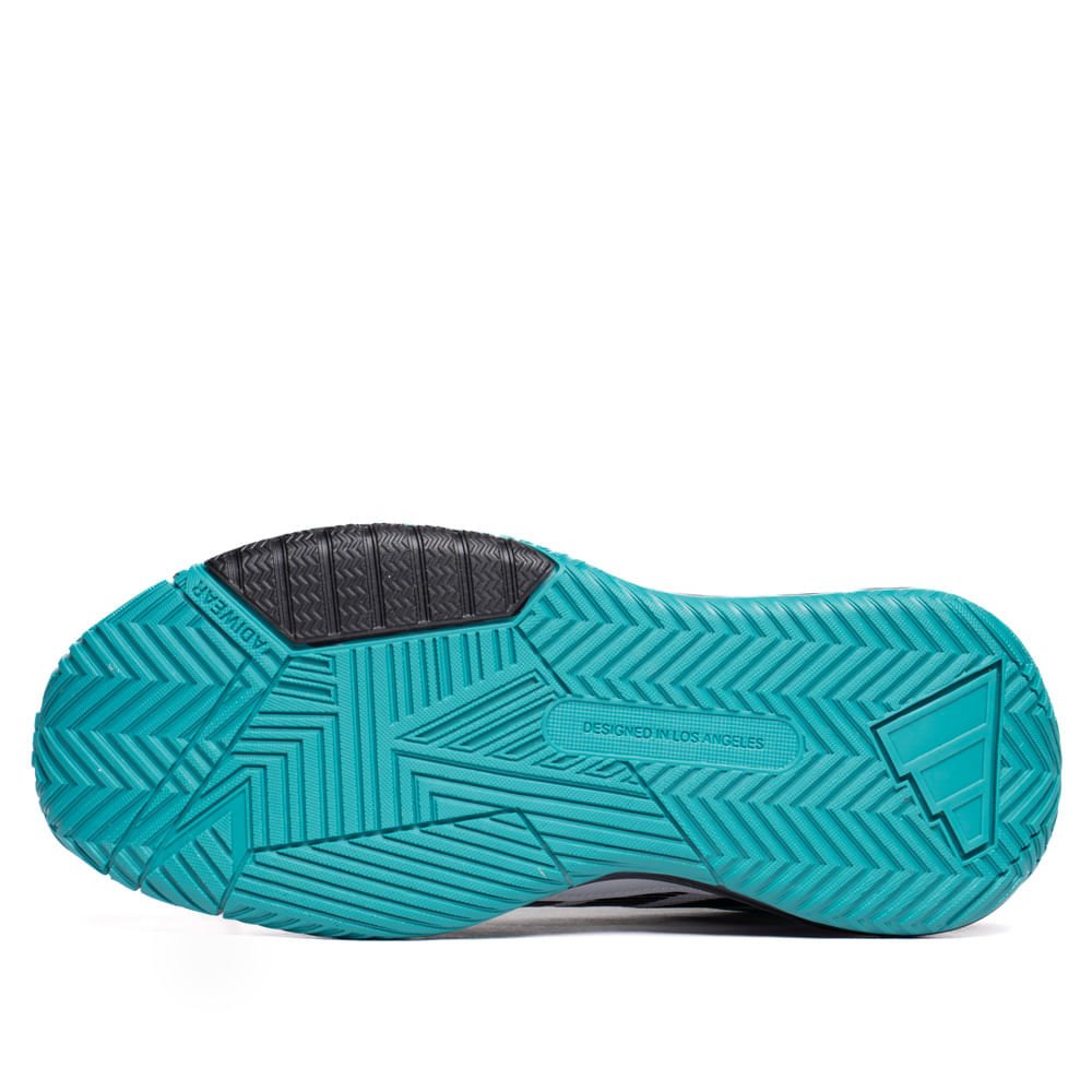 Tênis Masculino Adidas Ownthegame 3.0 Adiwear Preto/Verde Branco/Preto/Verde 2