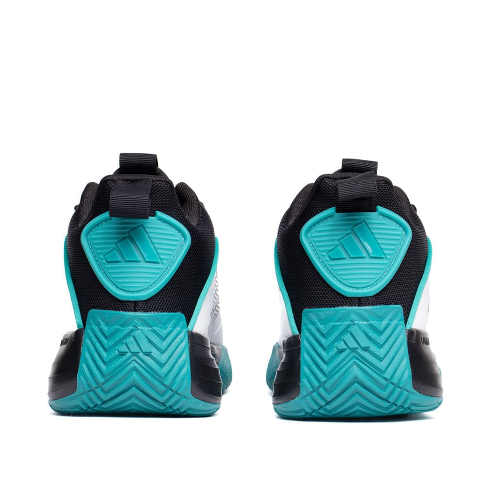 Tênis Masculino Adidas Ownthegame 3.0 Adiwear Preto/Verde Branco/Preto/Verde 3