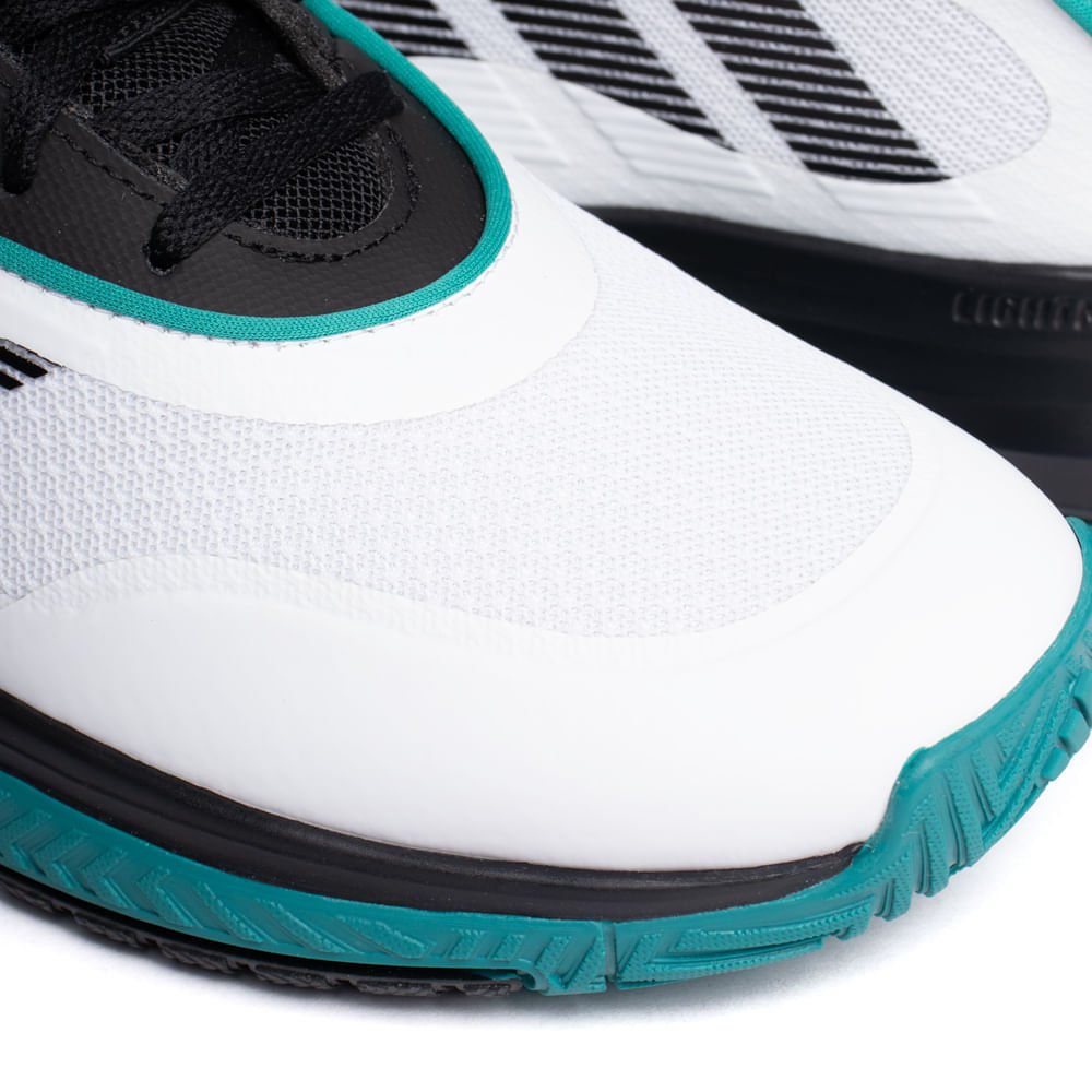 Tênis Masculino Adidas Ownthegame 3.0 Adiwear Preto/Verde Branco/Preto/Verde 5