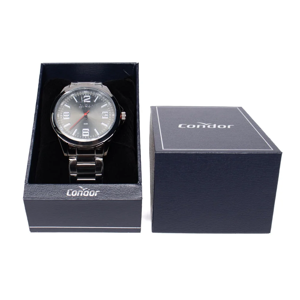 Relógio Masculino Condor Analógico CO2035NUB4F Prata Prata 4