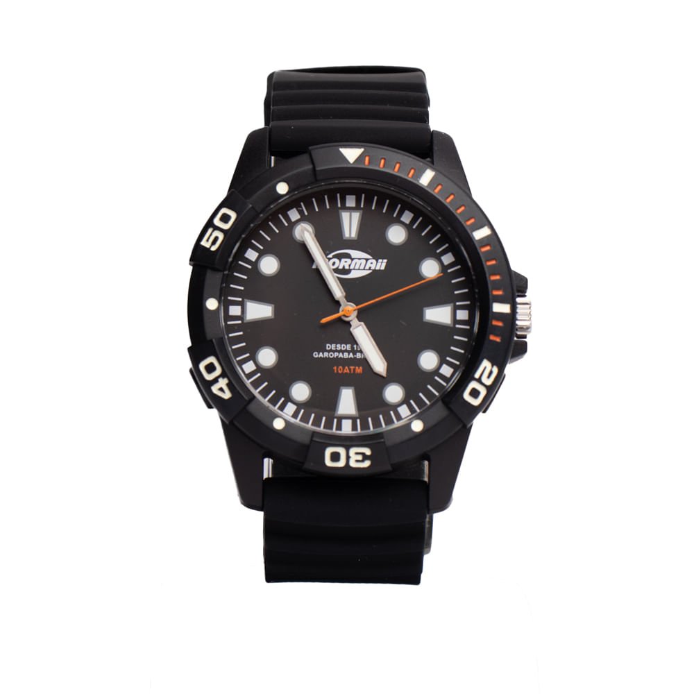 Relógio Masculino Mormaii Analógico MOPC21JAL Preto
