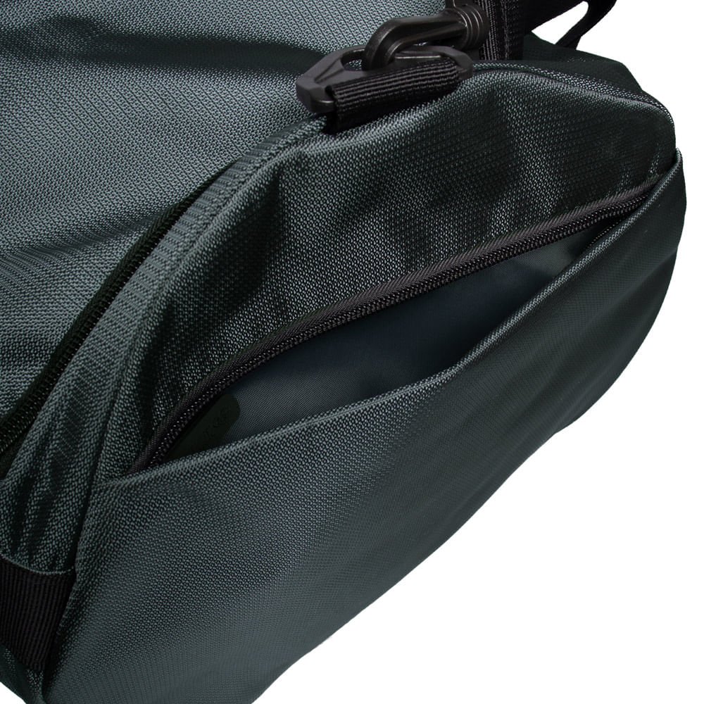 Bolsa Unissex Olympikus Gym Bag Compartimentos Preto/Cinza Preto/Cinza 5