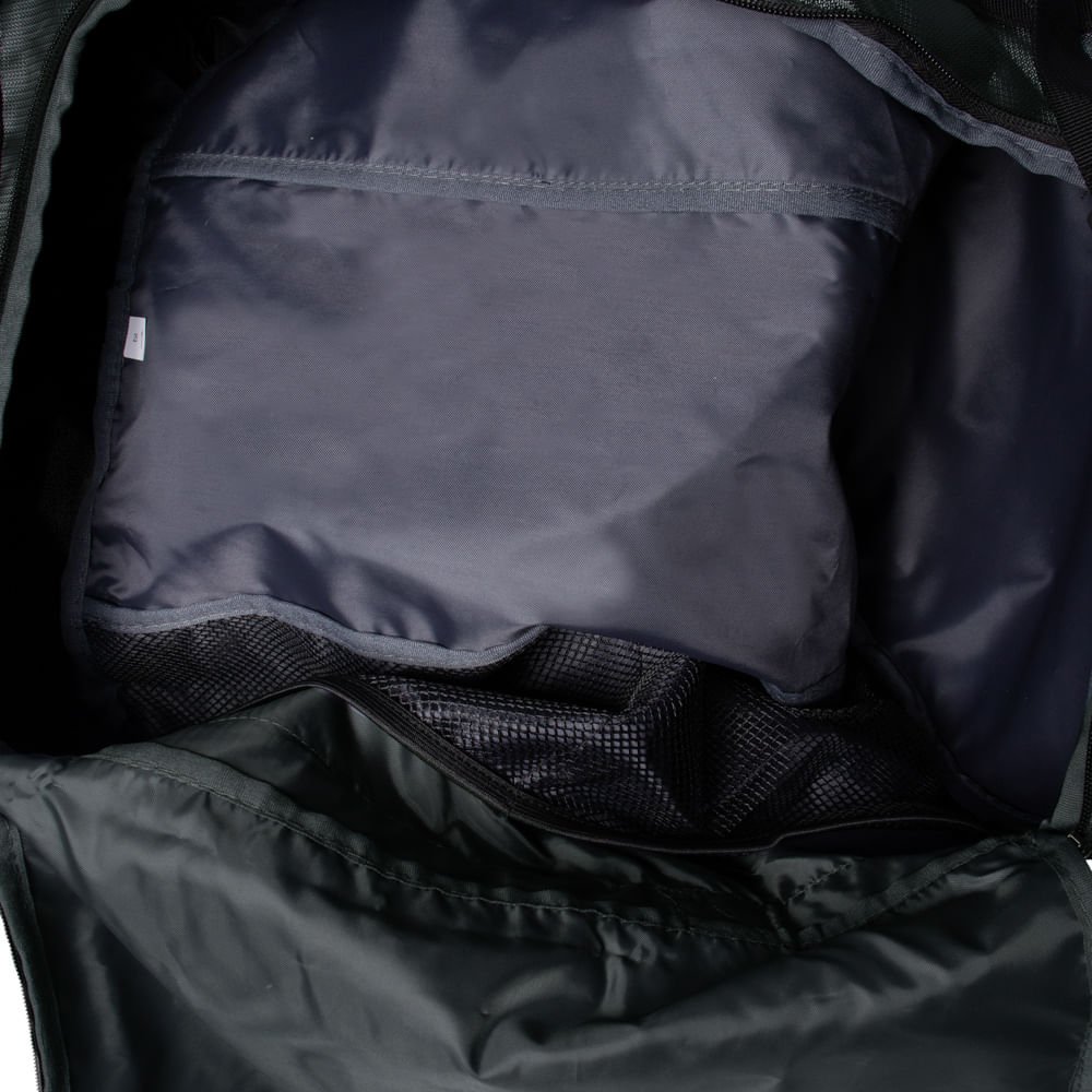 Bolsa Unissex Olympikus Gym Bag Compartimentos Preto/Cinza Preto/Cinza 6