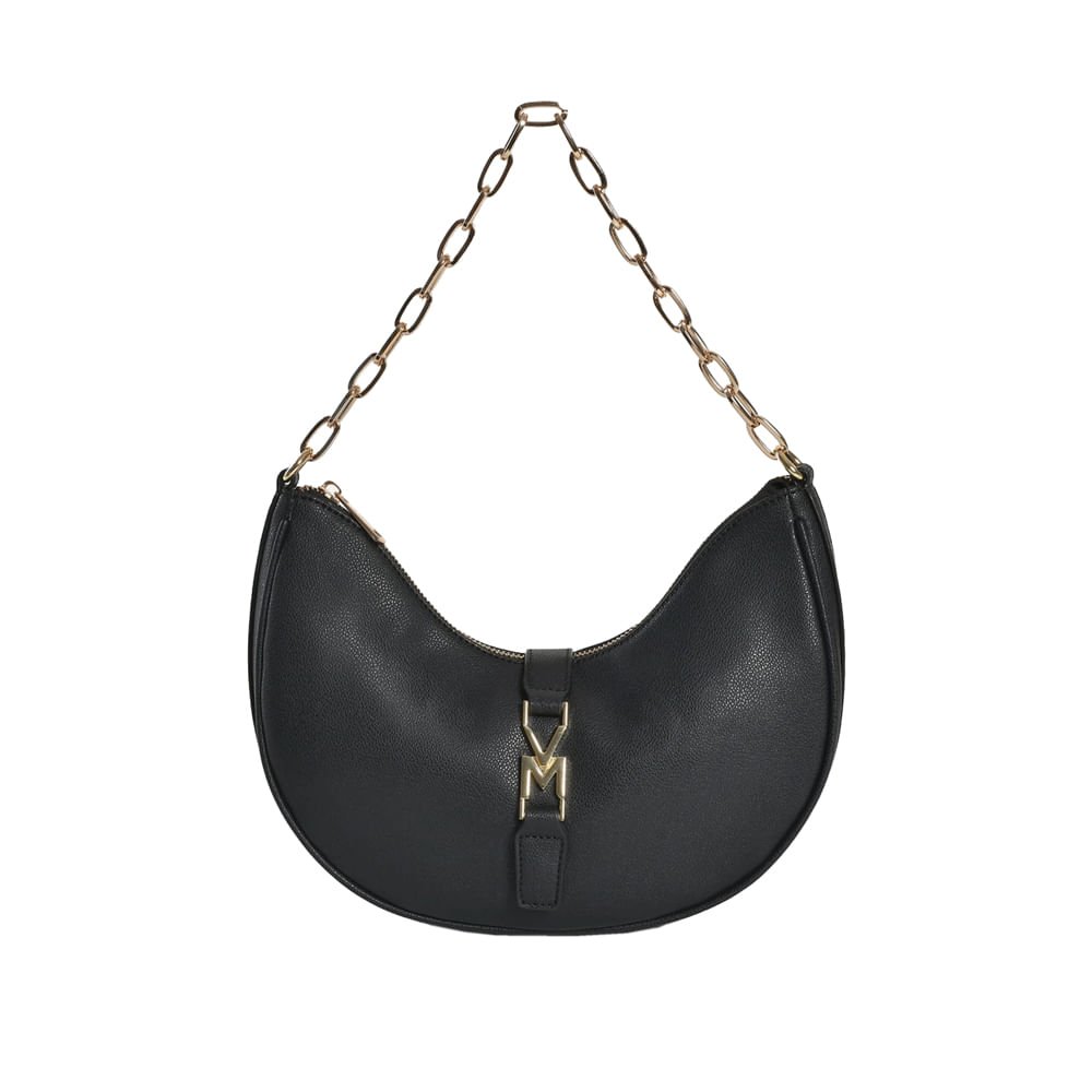 Bolsa Feminina Via Marte Shoulder Bag Pequena Floater Preto