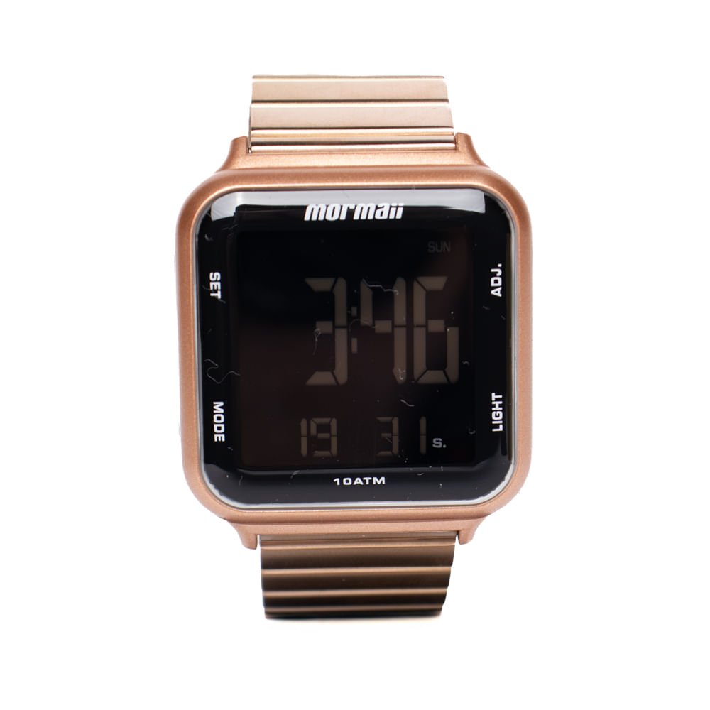 Relógio Feminino Mormaii Digital MO6600AFJ7J Rosê