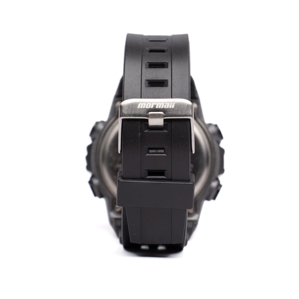 Relógio Masculino Mormaii Digital MO441208F Preto Preto 4