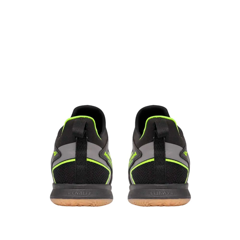 Chuteira Masculina Penalty Futsal Locker Y-1 Preto/Verde Preto 3
