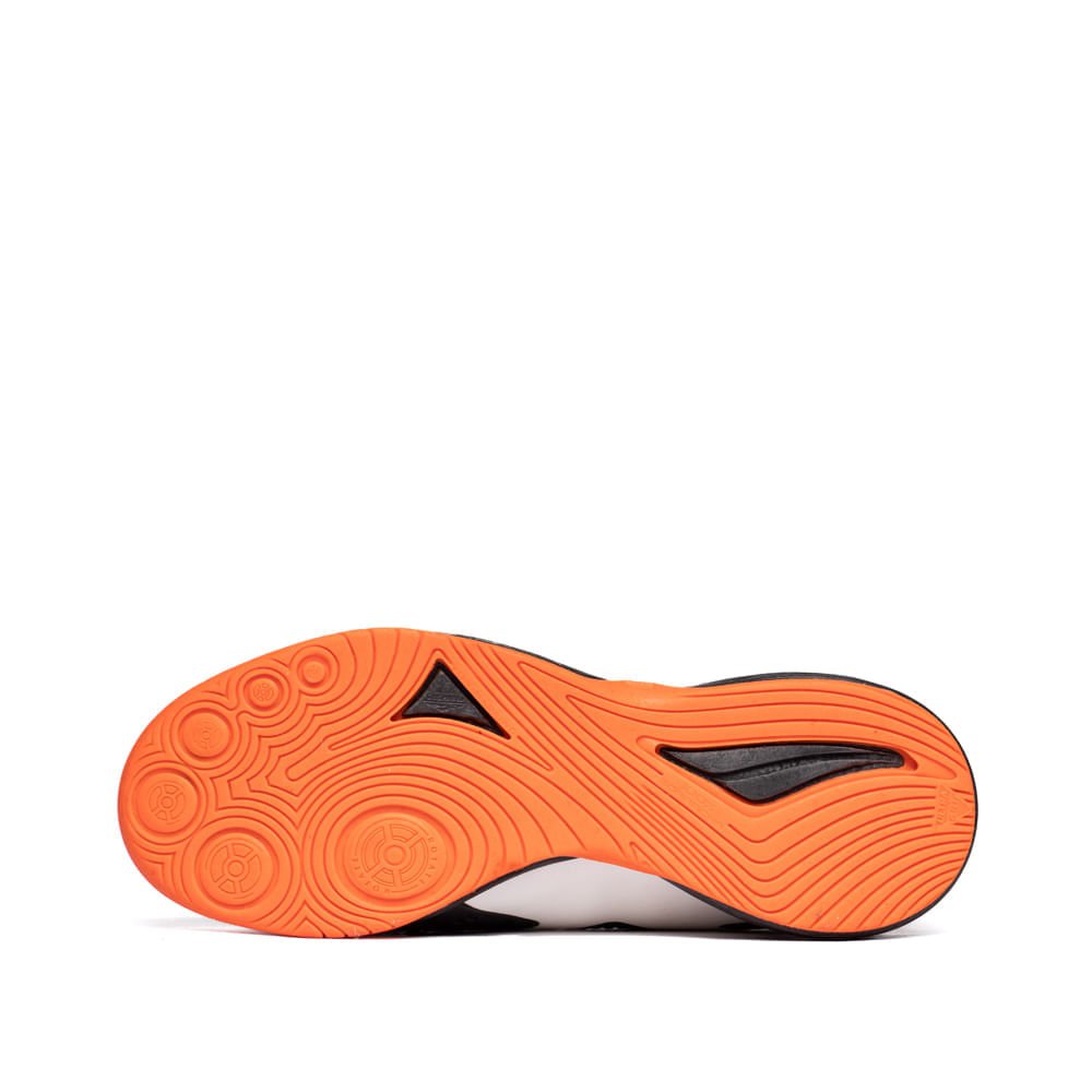 Chuteira Infantil Penalty Futsal Evolution Laranja/Preto Preto/Laranja/Branco 2