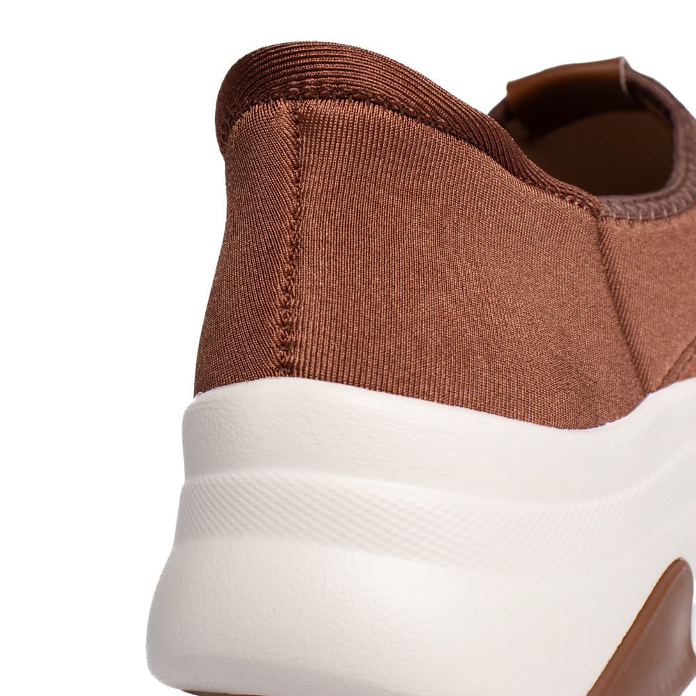 Tênis Feminino Modare New Protection Slip On Avelã Avelã 5