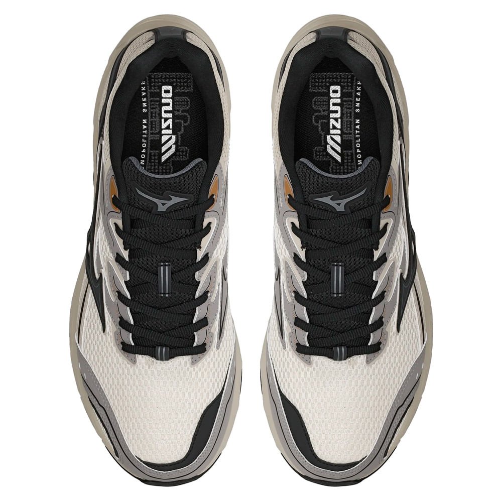 Tênis Masculino Mizuno CSD Sport Softier Foam Cinza/Preto Cinza/Preto 4