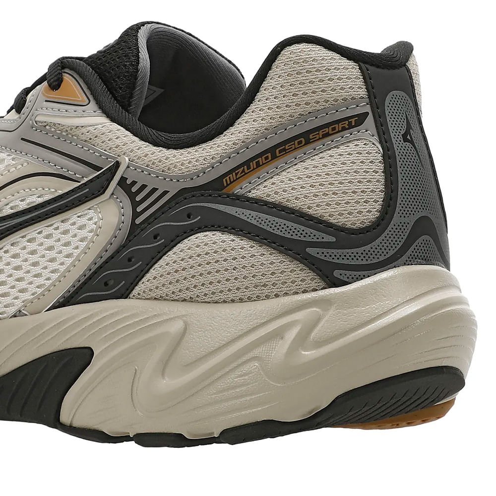 Tênis Masculino Mizuno CSD Sport Softier Foam Cinza/Preto Cinza/Preto 5