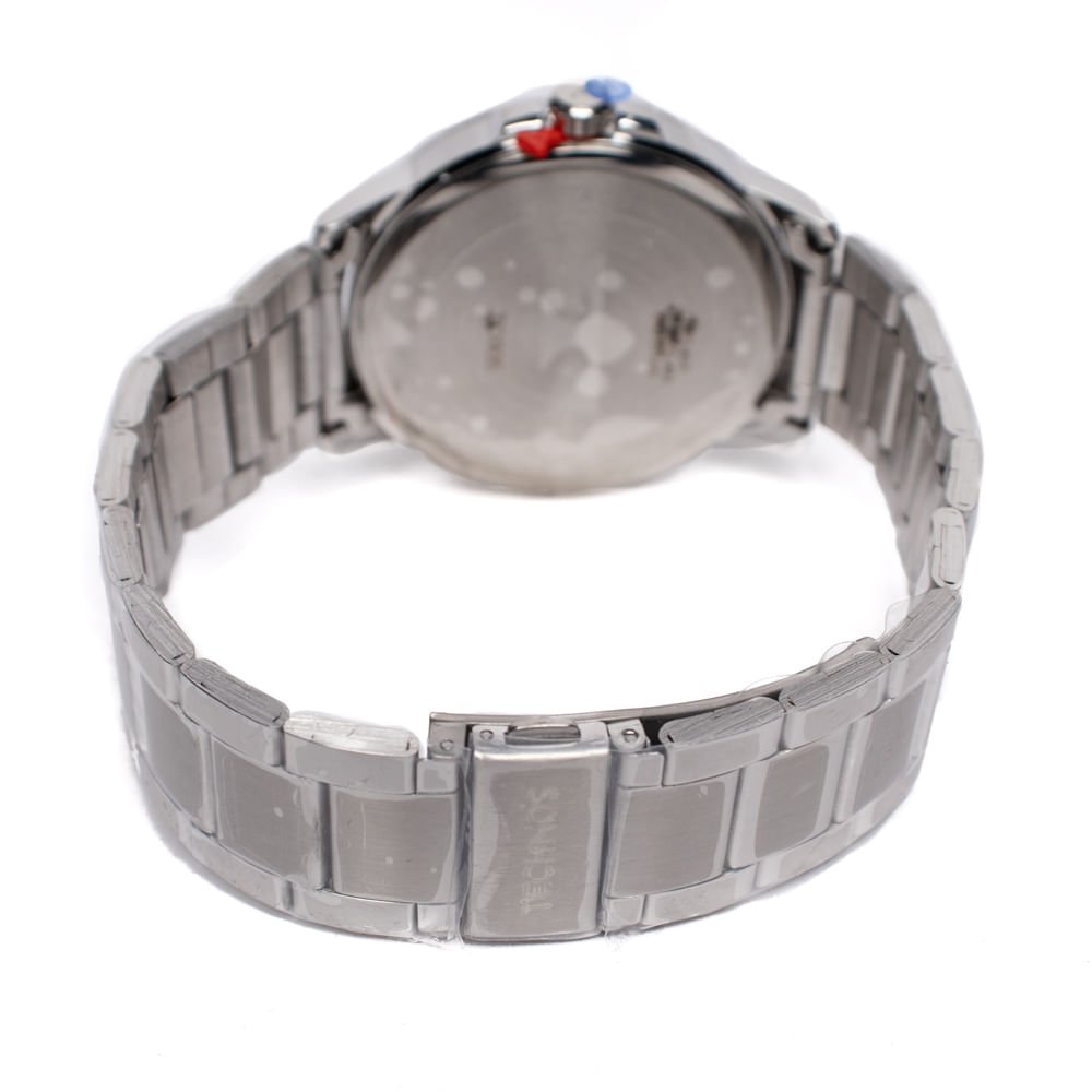 Relógio Masculino Technos Analógico 2115UCM1L Prata Prata 2